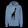 Unisex Garment-Dyed Lightweight Fleece Hooded Sweatshirt Thumbnail
