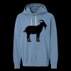 Unisex Garment-Dyed Lightweight Fleece Hooded Sweatshirt Thumbnail
