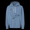 Unisex Garment-Dyed Lightweight Fleece Hooded Sweatshirt Thumbnail