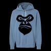 Unisex Garment-Dyed Lightweight Fleece Hooded Sweatshirt Thumbnail
