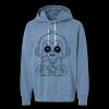 Unisex Garment-Dyed Lightweight Fleece Hooded Sweatshirt Thumbnail