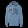 Unisex Garment-Dyed Lightweight Fleece Hooded Sweatshirt Thumbnail