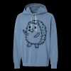 Unisex Garment-Dyed Lightweight Fleece Hooded Sweatshirt Thumbnail