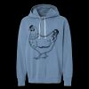 Unisex Garment-Dyed Lightweight Fleece Hooded Sweatshirt Thumbnail