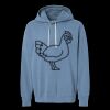 Unisex Garment-Dyed Lightweight Fleece Hooded Sweatshirt Thumbnail