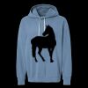Unisex Garment-Dyed Lightweight Fleece Hooded Sweatshirt Thumbnail