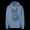 Unisex Garment-Dyed Lightweight Fleece Hooded Sweatshirt Thumbnail