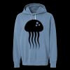 Unisex Garment-Dyed Lightweight Fleece Hooded Sweatshirt Thumbnail