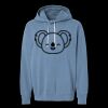 Unisex Garment-Dyed Lightweight Fleece Hooded Sweatshirt Thumbnail
