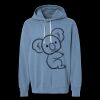Unisex Garment-Dyed Lightweight Fleece Hooded Sweatshirt Thumbnail