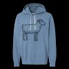 Unisex Garment-Dyed Lightweight Fleece Hooded Sweatshirt Thumbnail