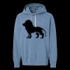 Unisex Garment-Dyed Lightweight Fleece Hooded Sweatshirt Thumbnail