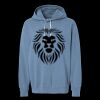 Unisex Garment-Dyed Lightweight Fleece Hooded Sweatshirt Thumbnail