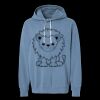 Unisex Garment-Dyed Lightweight Fleece Hooded Sweatshirt Thumbnail