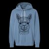 Unisex Garment-Dyed Lightweight Fleece Hooded Sweatshirt Thumbnail