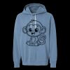 Unisex Garment-Dyed Lightweight Fleece Hooded Sweatshirt Thumbnail
