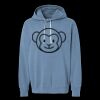 Unisex Garment-Dyed Lightweight Fleece Hooded Sweatshirt Thumbnail