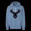 Unisex Garment-Dyed Lightweight Fleece Hooded Sweatshirt Thumbnail