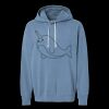 Unisex Garment-Dyed Lightweight Fleece Hooded Sweatshirt Thumbnail
