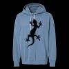 Unisex Garment-Dyed Lightweight Fleece Hooded Sweatshirt Thumbnail