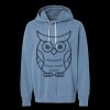 Unisex Garment-Dyed Lightweight Fleece Hooded Sweatshirt Thumbnail