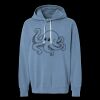 Unisex Garment-Dyed Lightweight Fleece Hooded Sweatshirt Thumbnail