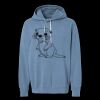 Unisex Garment-Dyed Lightweight Fleece Hooded Sweatshirt Thumbnail