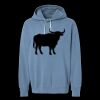 Unisex Garment-Dyed Lightweight Fleece Hooded Sweatshirt Thumbnail