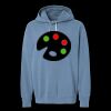 Unisex Garment-Dyed Lightweight Fleece Hooded Sweatshirt Thumbnail