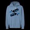 Unisex Garment-Dyed Lightweight Fleece Hooded Sweatshirt Thumbnail