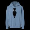 Unisex Garment-Dyed Lightweight Fleece Hooded Sweatshirt Thumbnail