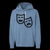 Unisex Garment-Dyed Lightweight Fleece Hooded Sweatshirt Thumbnail