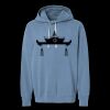 Unisex Garment-Dyed Lightweight Fleece Hooded Sweatshirt Thumbnail