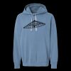 Unisex Garment-Dyed Lightweight Fleece Hooded Sweatshirt Thumbnail