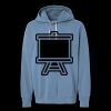 Unisex Garment-Dyed Lightweight Fleece Hooded Sweatshirt Thumbnail