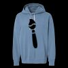Unisex Garment-Dyed Lightweight Fleece Hooded Sweatshirt Thumbnail