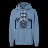 Unisex Garment-Dyed Lightweight Fleece Hooded Sweatshirt Thumbnail