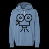 Unisex Garment-Dyed Lightweight Fleece Hooded Sweatshirt Thumbnail