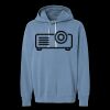 Unisex Garment-Dyed Lightweight Fleece Hooded Sweatshirt Thumbnail