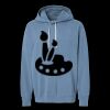 Unisex Garment-Dyed Lightweight Fleece Hooded Sweatshirt Thumbnail