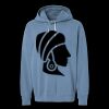 Unisex Garment-Dyed Lightweight Fleece Hooded Sweatshirt Thumbnail