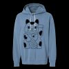 Unisex Garment-Dyed Lightweight Fleece Hooded Sweatshirt Thumbnail