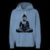 Unisex Garment-Dyed Lightweight Fleece Hooded Sweatshirt Thumbnail