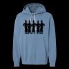 Unisex Garment-Dyed Lightweight Fleece Hooded Sweatshirt Thumbnail