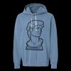 Unisex Garment-Dyed Lightweight Fleece Hooded Sweatshirt Thumbnail