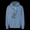 Unisex Garment-Dyed Lightweight Fleece Hooded Sweatshirt Thumbnail
