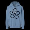Unisex Garment-Dyed Lightweight Fleece Hooded Sweatshirt Thumbnail