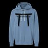 Unisex Garment-Dyed Lightweight Fleece Hooded Sweatshirt Thumbnail