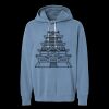 Unisex Garment-Dyed Lightweight Fleece Hooded Sweatshirt Thumbnail