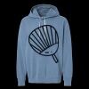 Unisex Garment-Dyed Lightweight Fleece Hooded Sweatshirt Thumbnail